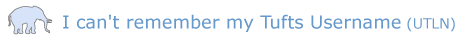 Help with Tufts Username (UTLN)